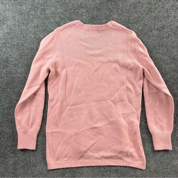 Joe Fresh Sweater Adult Medium Pink Crew Neck Casual Pullover Outdoors Womens - Picture 10 of 11